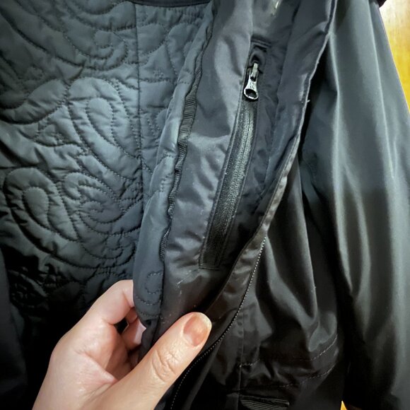Lululemon Polar Parka Size 8 Black - Picture 5 of 7